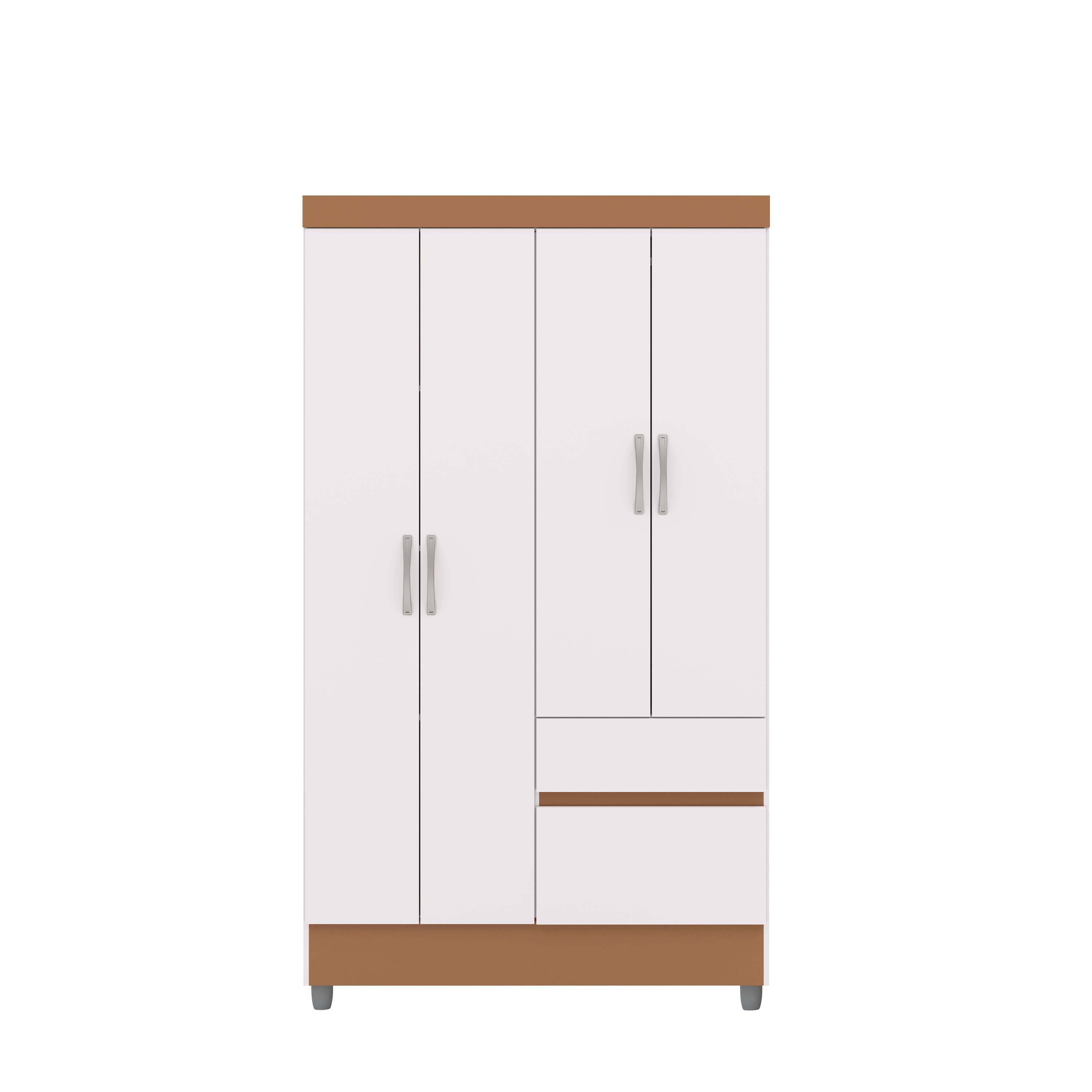 Guarda Roupa Solteiro Ideal Plus 4 Portas